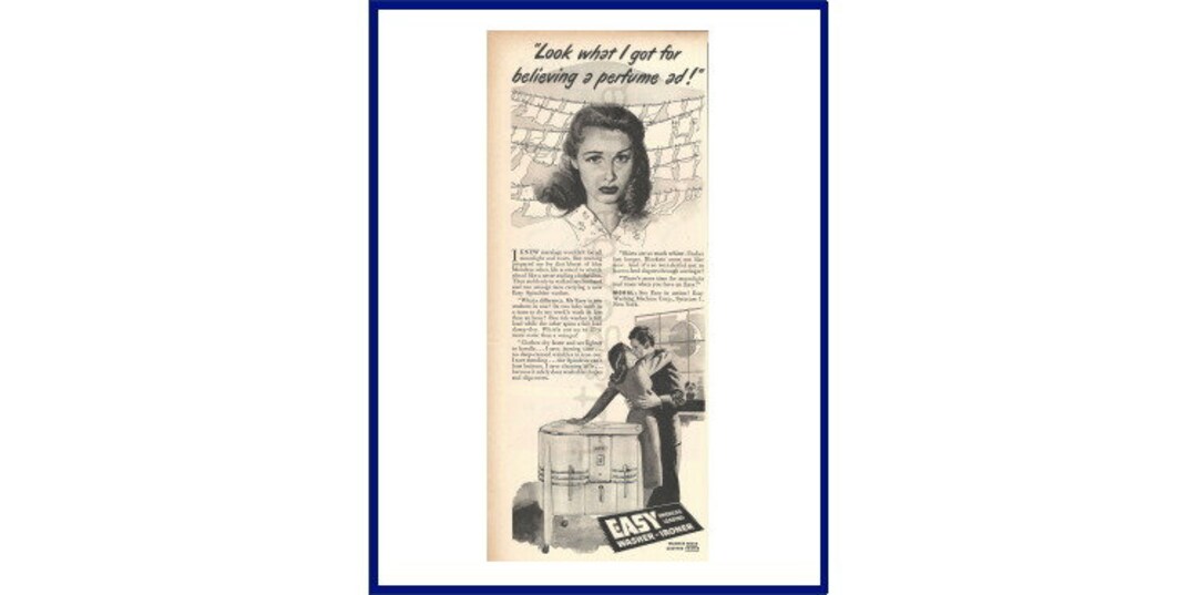EASY WASHING MACHINE Corporation Original 1947 Vintage Black & Etsy