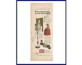 RIT DYE Original 1967 Vintage Color Print Advertisement - Home Decorating Ideas With All Purpose Rit Concentrated Tint & Dye