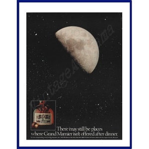 GRAND MARNIER LIQUEUR Original 1978 Vintage Print Advertisement &quot;There May Still Be Places Where Grand Marnier Isn&#39;t Offered After Dinner.&quot;
