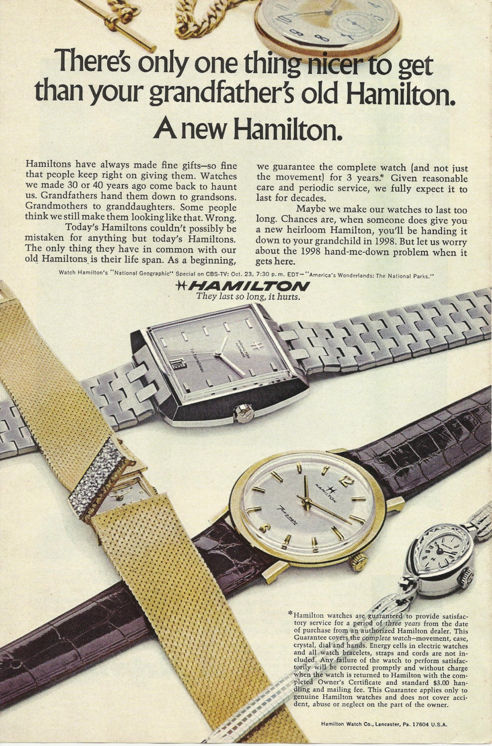 hamilton watch history