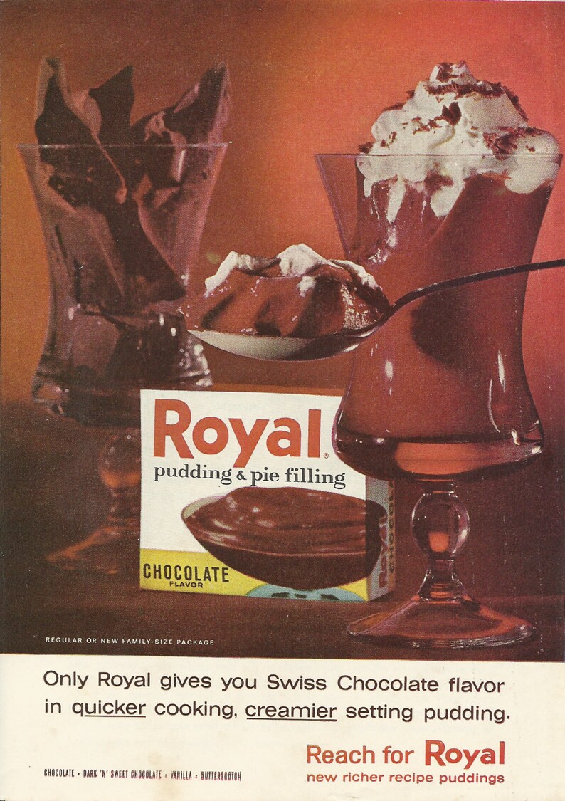 Budino al cioccolato svizzero Royal & torta di riempimento ...