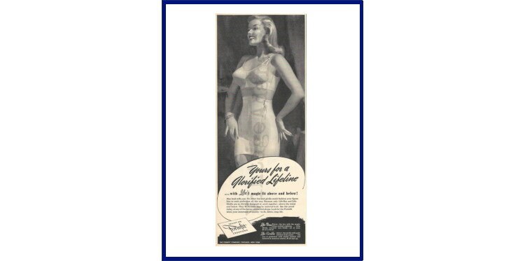 Vintage Bra ad 1 page Original Clipping Magazine Photo #C0040