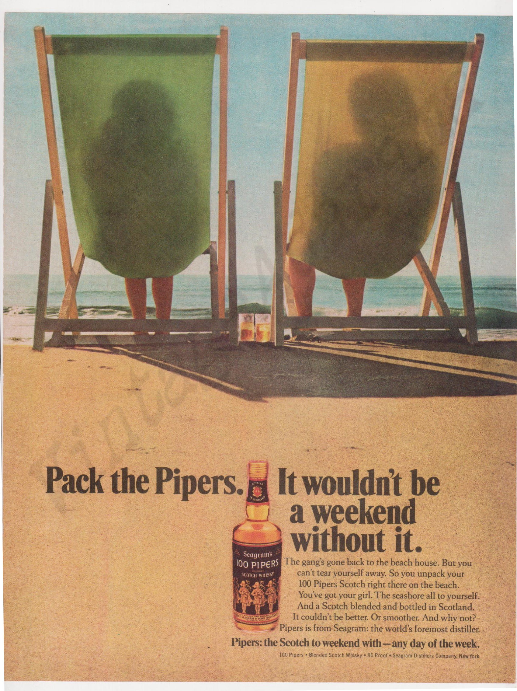 Пару постеров старой рекламы алкоголя. Шотландско-индийский виски 100 Pipers История,Алкоголь,Крепкие напитки,Реклама