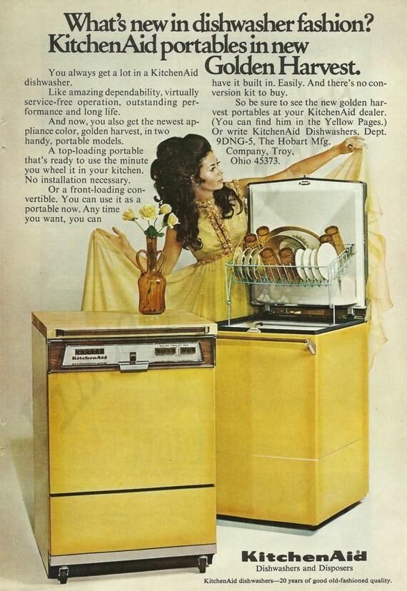 vintage kitchenaid dishwasher