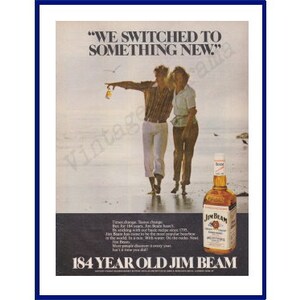 Vintage Jim Beam Whiskey Advertising Thick Pencils 1960s Never