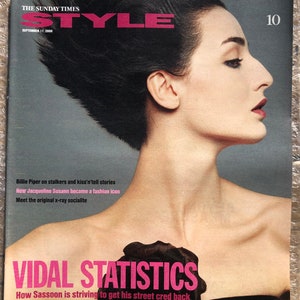 Magazyn Sunday Times Style, 17 września 2000 r. – Erin O’Connor