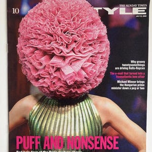 The Sunday Times Style July 2000 - Paris Couture Shows