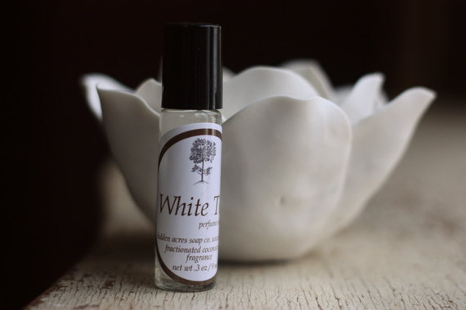 White Tea Perfume Oil. Roll on Bottle. Purse and Travel Size. Etsy