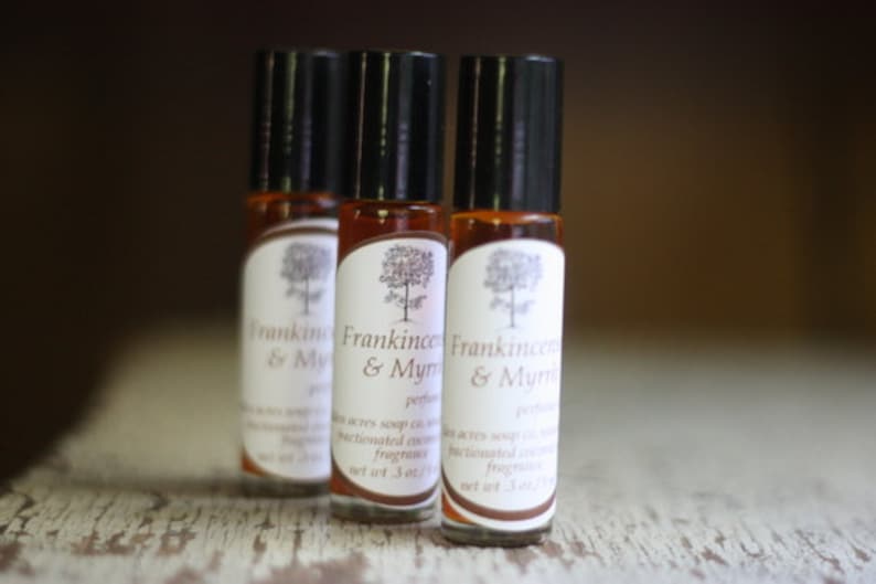 Frankincense and Myrrh Perfume Oil Etsy