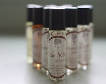 Rose Musk Perfume Oil Roll On Applicator