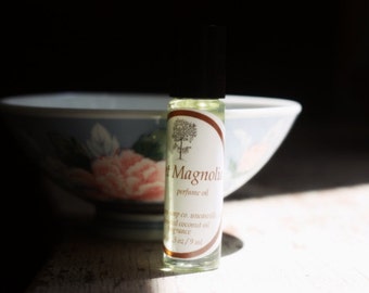 Sweet Magnolia Perfume Oil - Travel Size - Roller Bottle