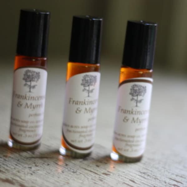 Frankincense and Myrrh Perfume Oil