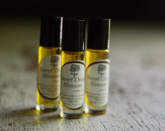 Sweet Orange Blossom Perfume Oil