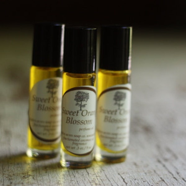 Sweet Orange Blossom Perfume Oil