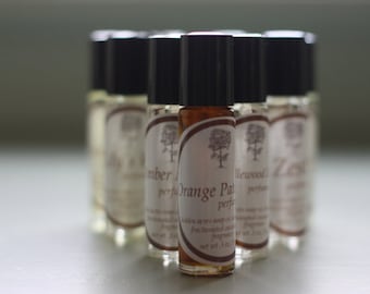 Orange Patchouli Perfume Oil - Roll On Applicator