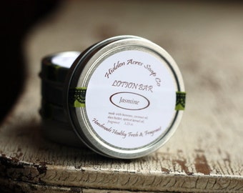 Jasmine Solid Lotion Bar