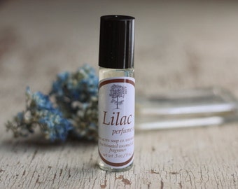 Lilac Perfume Oil.  Beautiful Spring Scent.