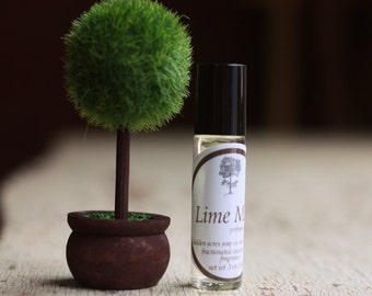 Lime Mint Perfume Oil - Essential Oils - Natural