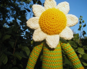 Daisy -handmade crochet, made to order