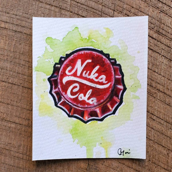 Nuka Cola Bottle Cap - Etsy