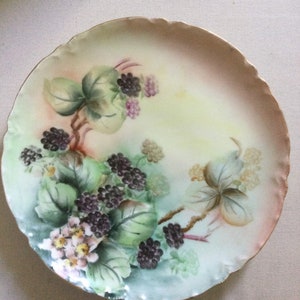 Hand painted plate