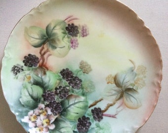 Hand painted plate