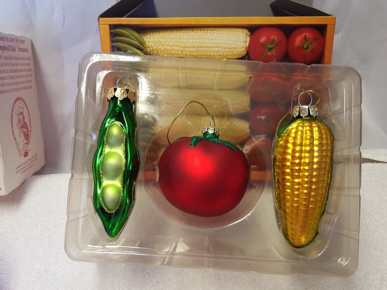Campbell Soup Memorabilia Christmas Ornament Series Etsy