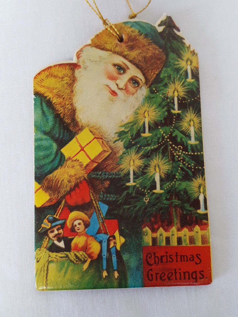Merrimack Heavy Card Stock Reproduction Christmas Ornaments Etsy