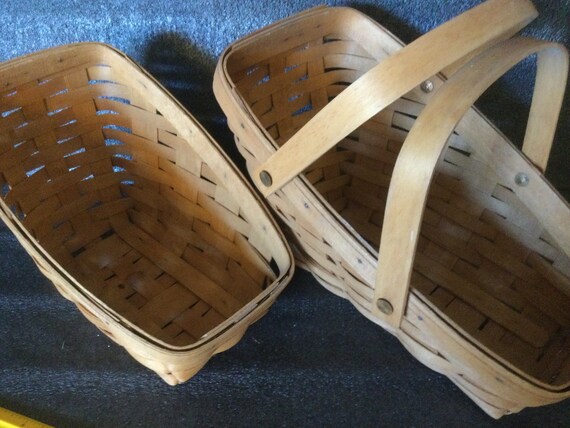 Two Large Longer Burger Baskets - Etsy