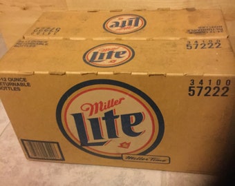 Empty box Miller lite