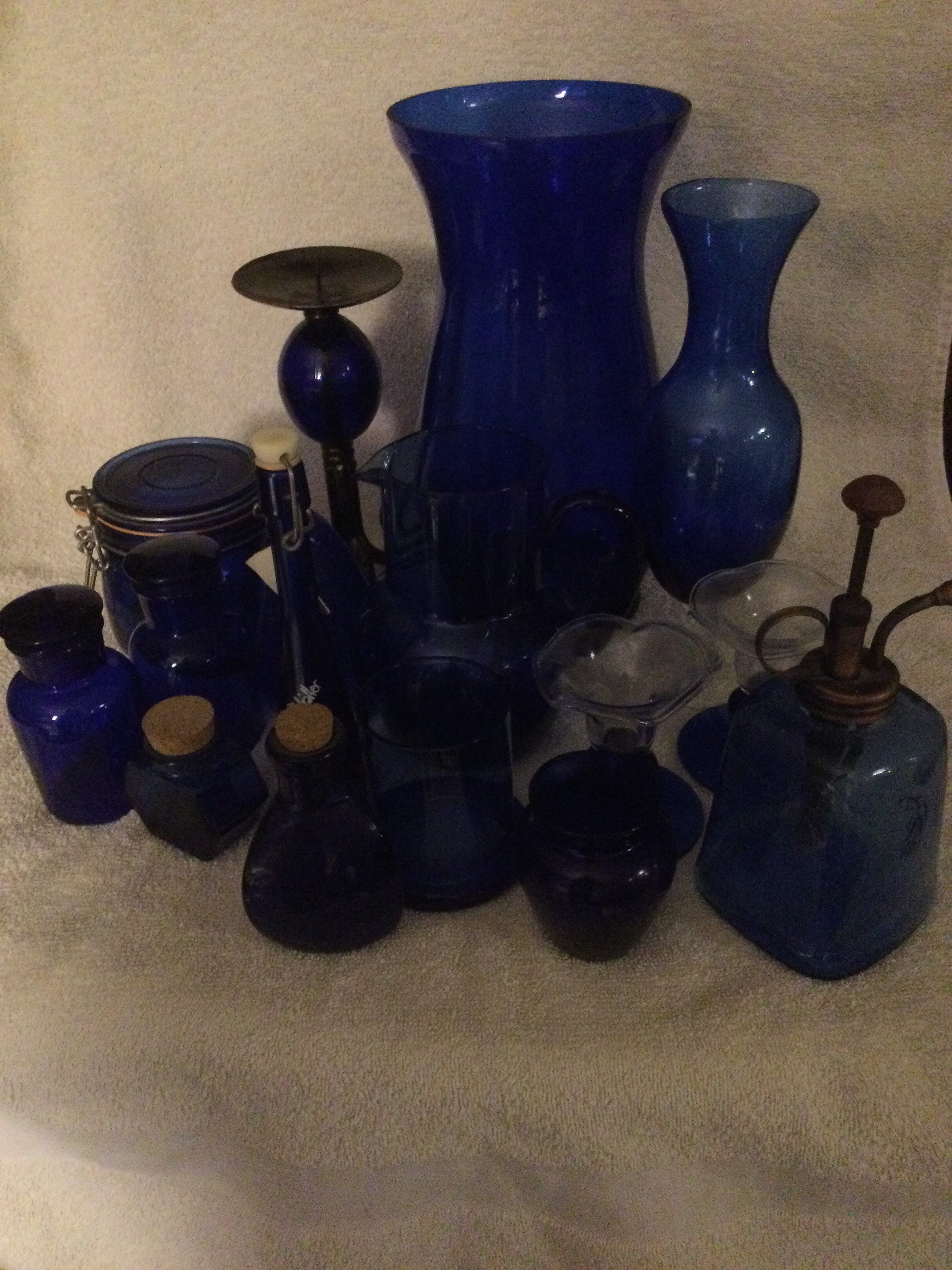 Collection of Cobalt Blue Decor Etsy