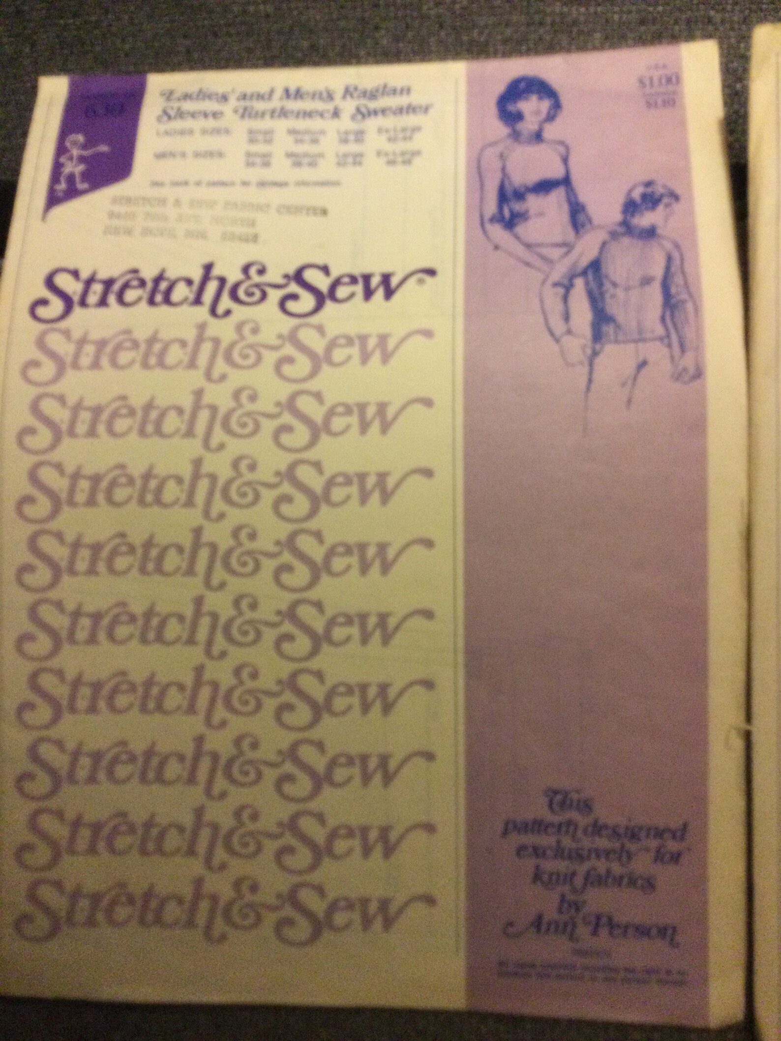 Stretch & Sew Patterns - Etsy