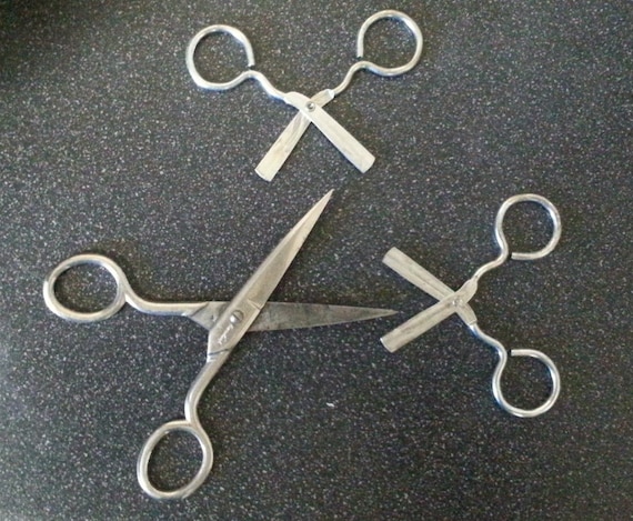 Scissors, Vintage Childrens Scissors, Eversharp Scissors,safety