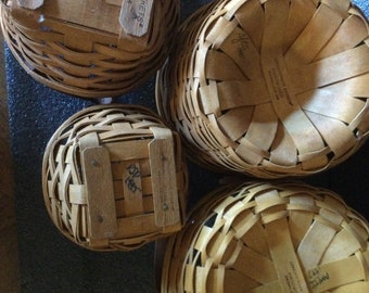 Do dłuższych burgerów Małe okrągłe koszyki