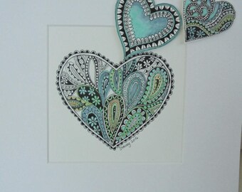 Original pen and ink | Etsy