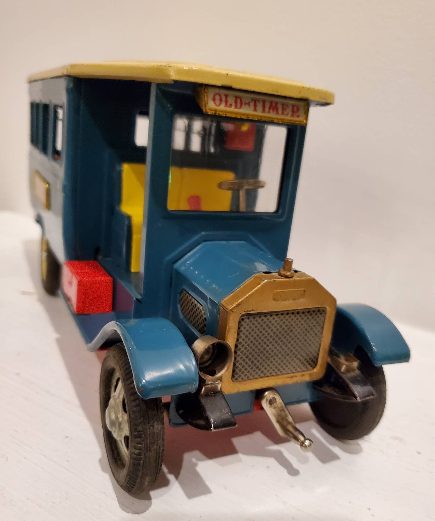 Pressed Metal Toy Truck Autobus Old Timer Made In Japan Etsy