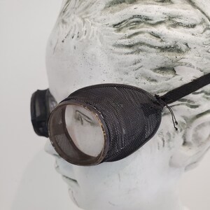 Motorcycle Goggles Cescowide Vision USA Brand Steampunk Metal Mesh w Glass Quality Made Patented Design Bike Wear Original Metal Box Cool
