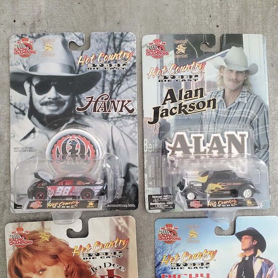 Hot Country Die Cast Car Set, Racing Champions Signatures Series