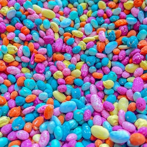 Summer Bean Sensory Mix #2, Sensory Bin Filler, Colored Beans, Sensory Play, Bright Sensory Bin Filler, Montessori