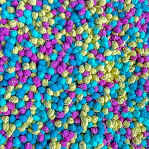 Summer Sensory Filler #3, Sensory Bin Filler, Summer Themed Chick Peas, Dinosaur Sensory Play, Bright Sensory Bin Filler, Montessori