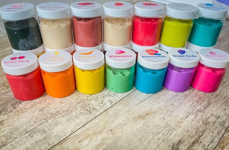 SCENTED Playdough Kids Birthday Party Favors Playdough Etsy