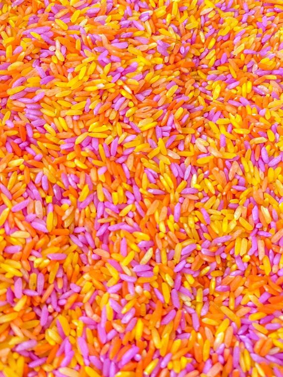  Winter Sensory Rice, Colored Rice, Colored Rice For Sensory  Play, Sensory Bin, Sensory Play, Sensory Bin Tools, Sensory Bin Filler (12  Cups) : Handmade Products