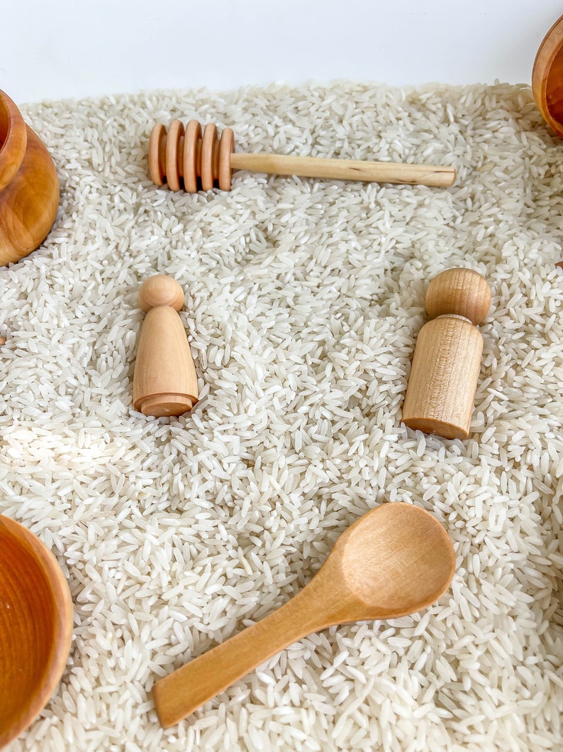 Sensory Bin Tools Small Wooden Tools Sensory Tools Etsy