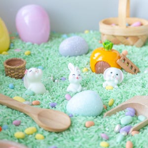 Easter Sensory Bin, Easter Sensory, Taste Safe, Montessori, Easter Gift For Kids