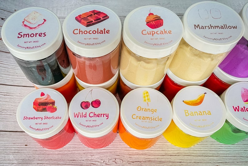 SCENTED Playdough Kids Birthday Party Favors Playdough Etsy