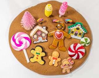 Kerstdeegpakketten, kerstcadeau voor kinderen, kerstcadeau voor kinderen, kerstdeeg