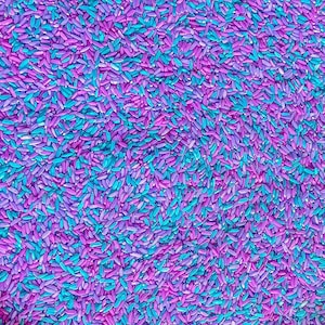Unicorn Rice Mix, Sensory Bin Filler, Colored Rice, Sensory Play, Bright Sensory Bin Filler, Taste Safe, Montessori