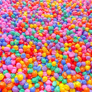 Rainbow Chick Peas, Sensory Bin Filler, Colored Chickpeas, Sensory Play ...