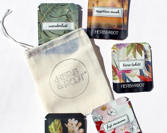 Perfume Sampler Set: Choose 5 Exotic Fragrances