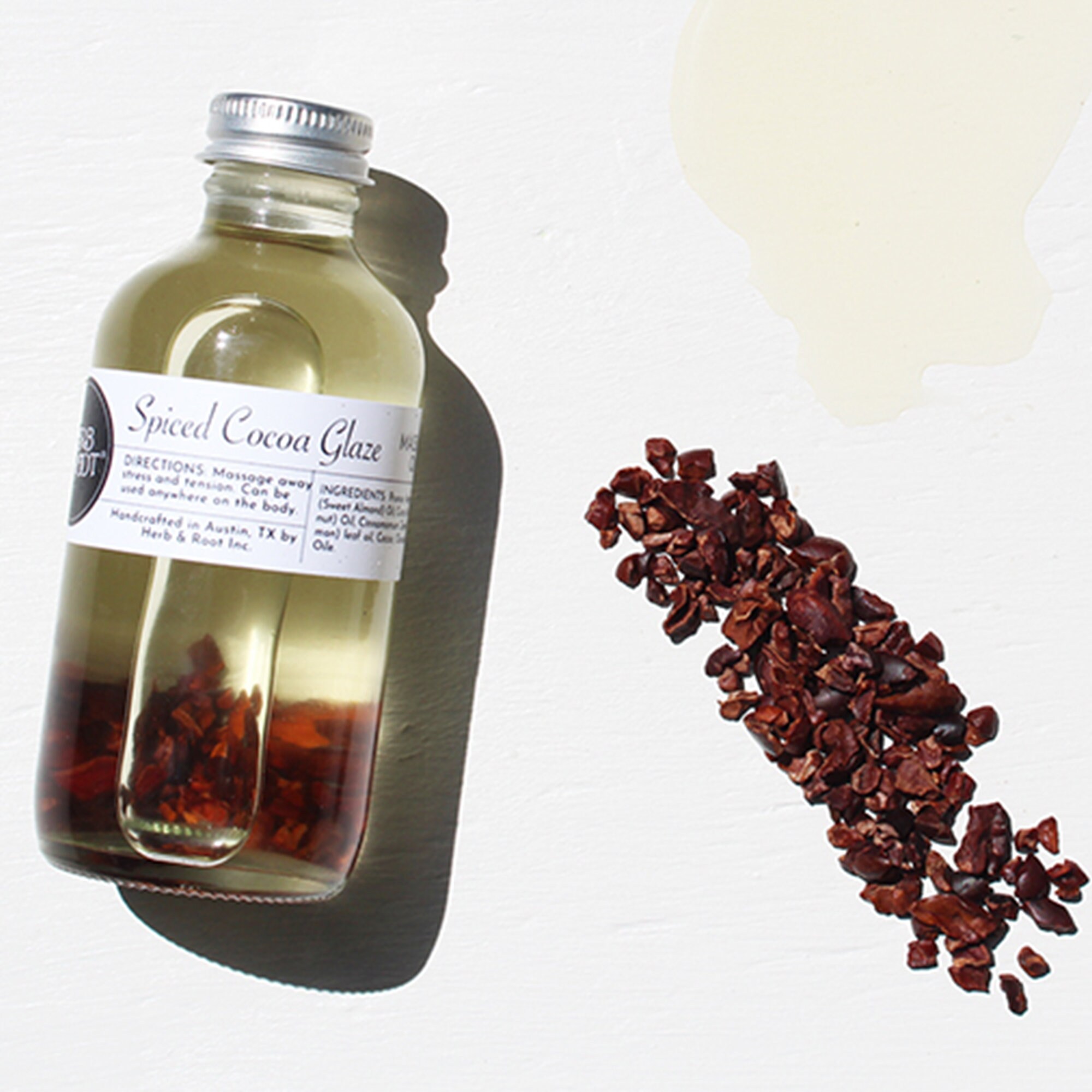 Edible Cocoa Massage Oil with Warming Cinnamon Relaxing Etsy